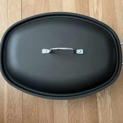 Roaster W/Lid By commercial aluminum cookware company