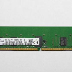 8GB 1Rx8 PC4-3200AA DDR4 ECC Registered RAM
