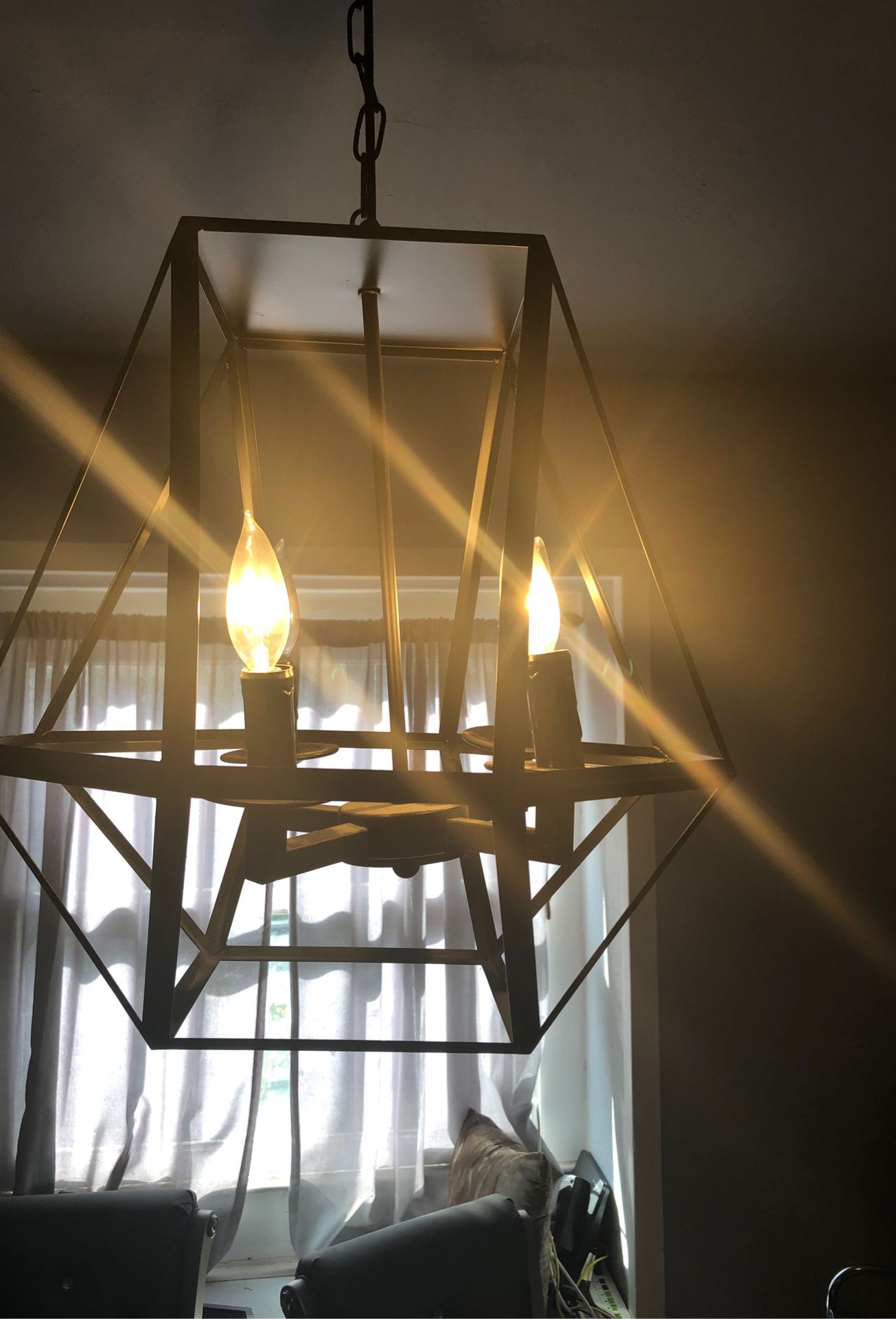 Farmhouse style chandelier