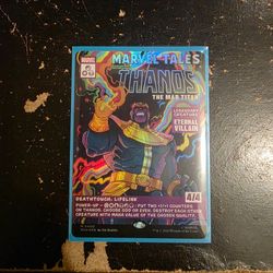Thanos the mad titan, mtg marvel