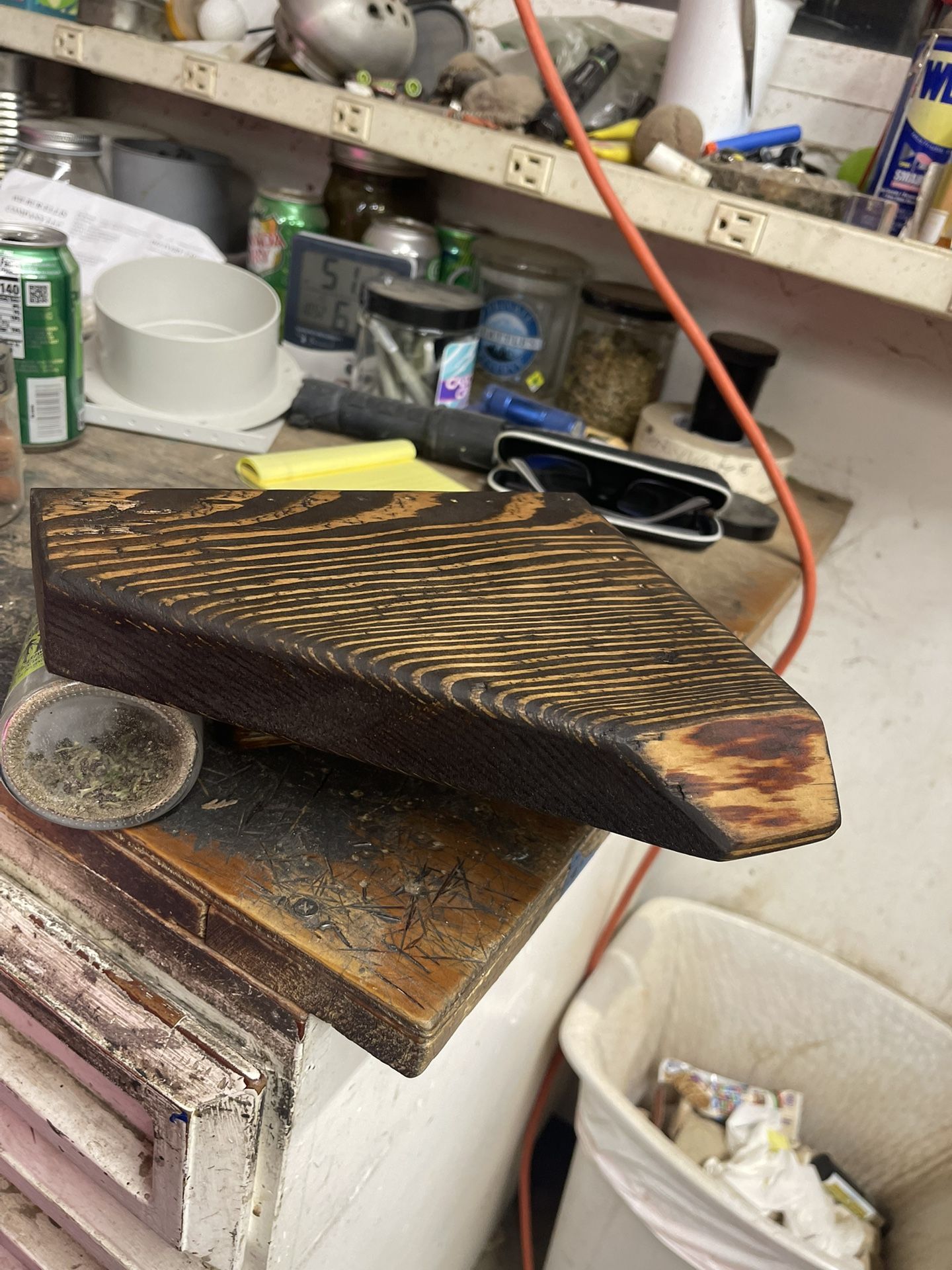Custom Corner Shelf