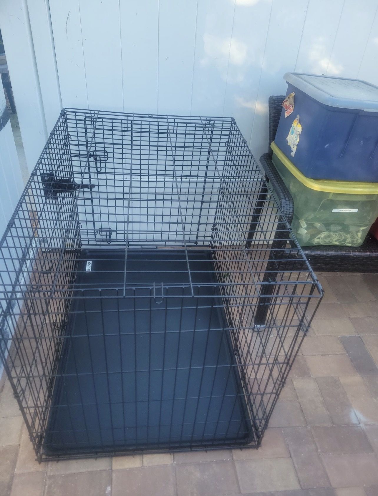 foldable dog cage 
