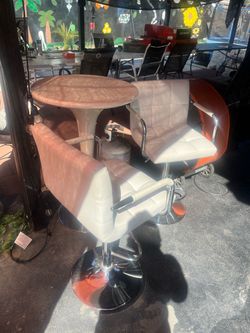 Table and chairs