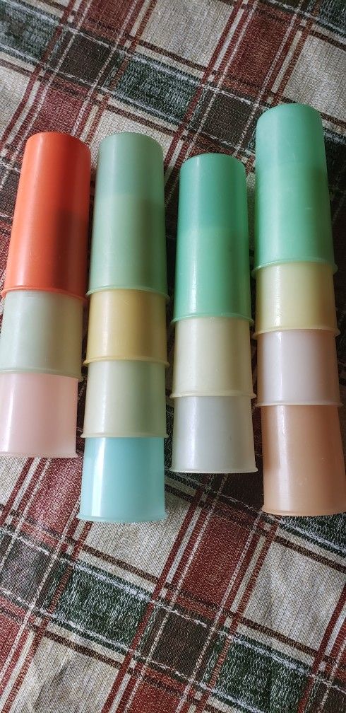 Vintage Tupperware Cups