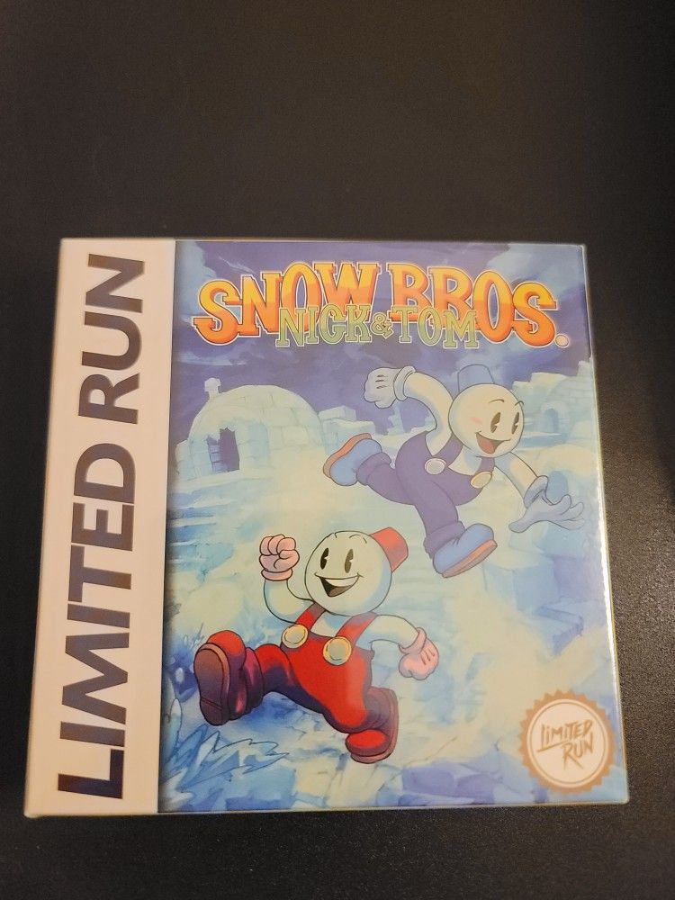 Snow Bros. Nick & Tom Gameboy Limited Run Games Brand New Factory Sealed