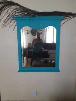 Large decorative mirror,