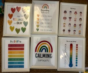 Calming corner signs