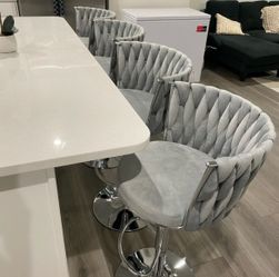 Set 4 bar stools (Nuevo en Su caja)