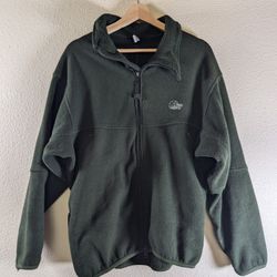 REI Lowe Alpine Dark Green Fleece Jacket