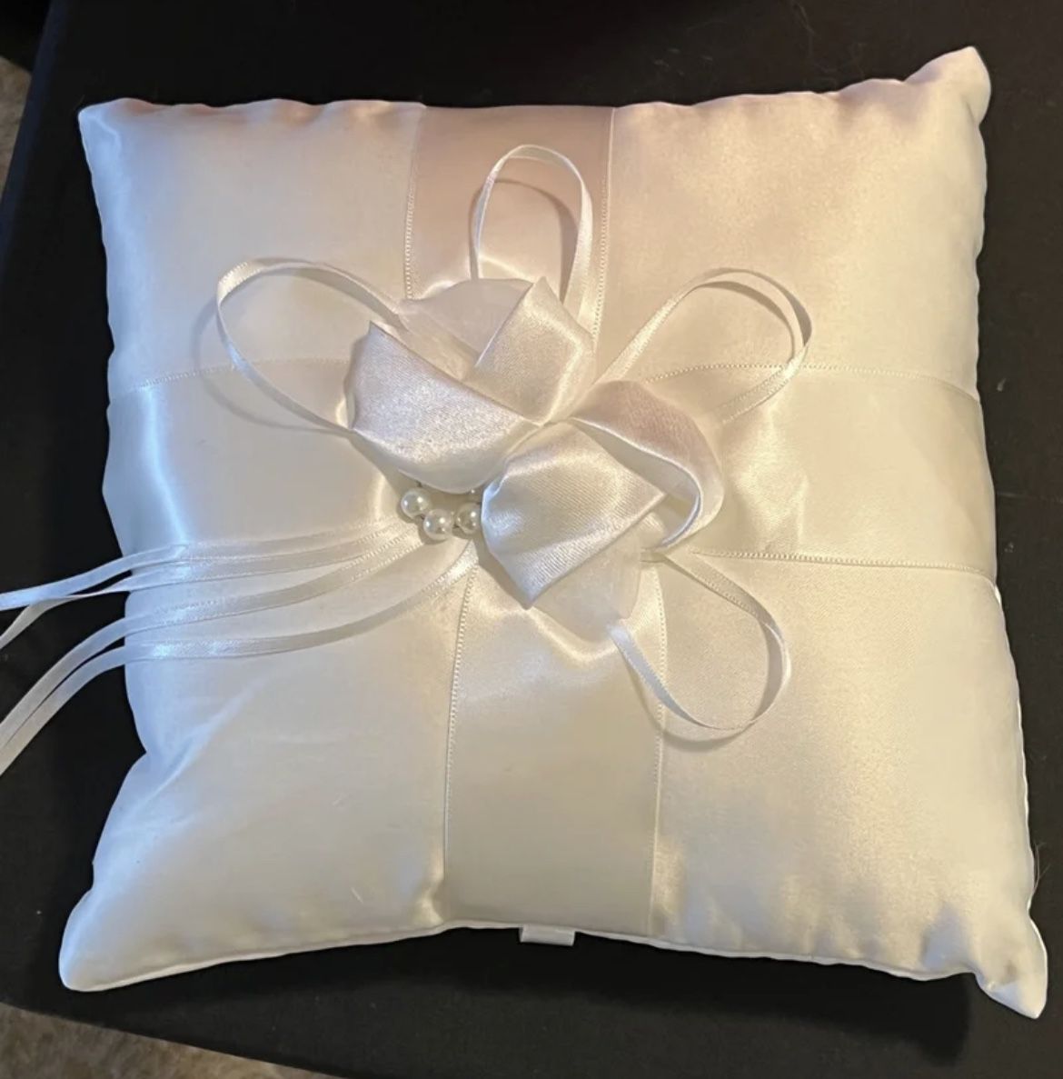 Brand New Wedding Ring Pillow Used Once 