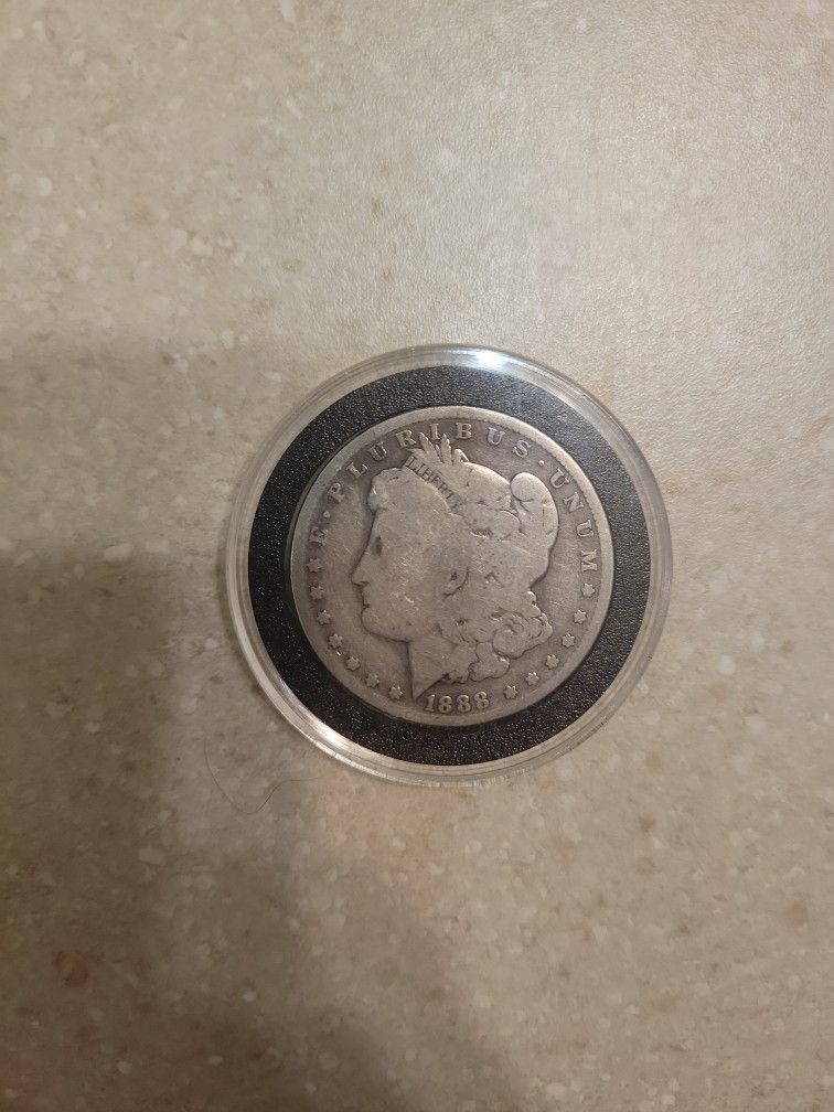 1888 O Morgan Silver Dollar