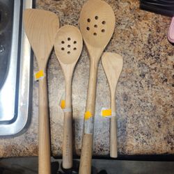 Wood Kitchen Utensils 