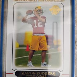 2005 Topps Aaron Rodgers Rookie Card