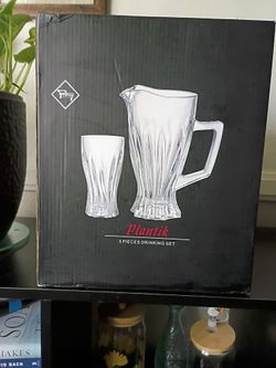 Plantik Crystal Drinking Set