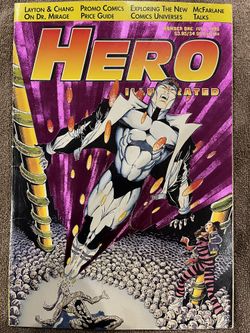 Vintage 1993 Hero Illustrated #1st edition comic book