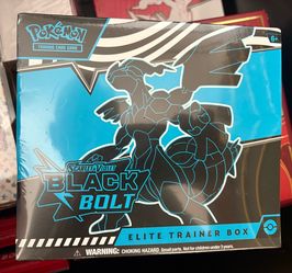 Pokémon Scarlet & Violet—Black Bolt Elite Trainer Box. Factory Sealed.
