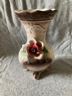 VTG Italian Capodimonte Porcelain Vase