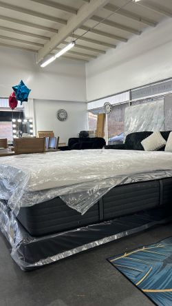 Cal king new gel clearance. Free with a bedroom set or couch purchase until gone. Couches start at 399bedroom set $499