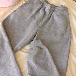 Grey Oversized Sweatpants – Warm Fleece Inside, High Quality
