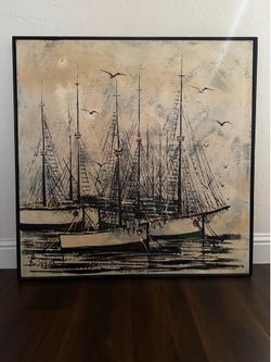 Boat Painting