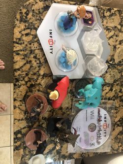 Infinity 1.0 WiiU Disk Base 7 Figures 3 Characters