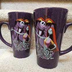 Nightmare Before Christmas Tall Ceramic Mugs