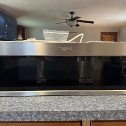 Whirlpool Low Profile Microwave - Stainless Steel