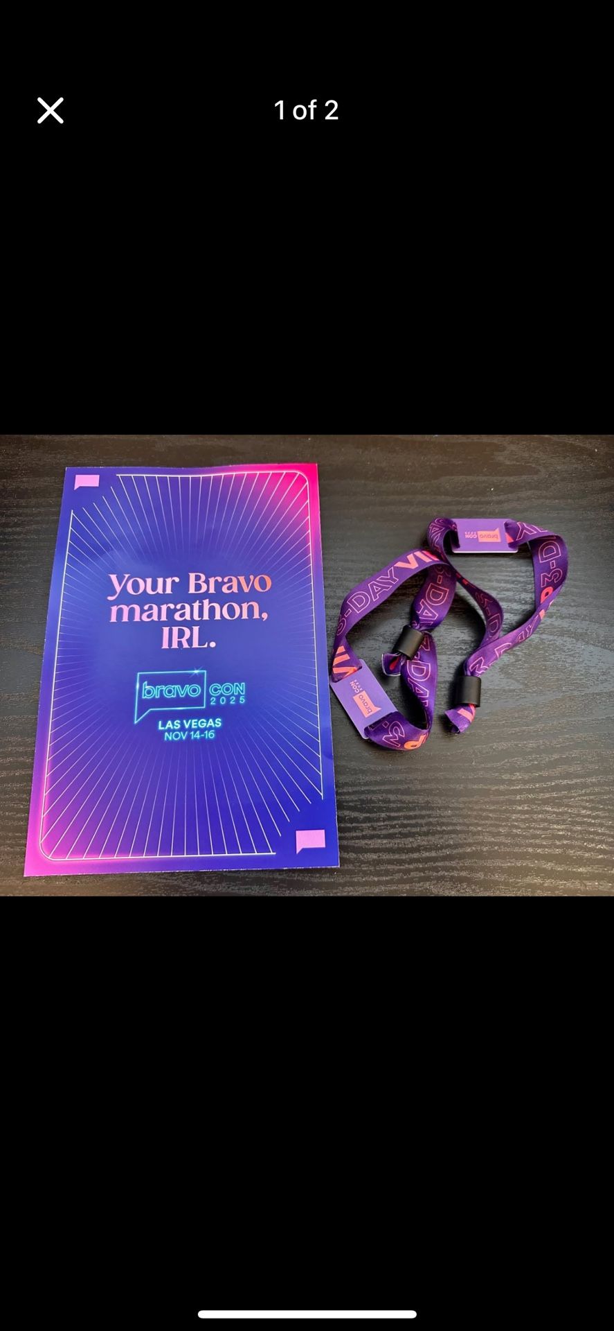 BravoCon - VIP 3 Day Pass (Nov 14-16, 2025)