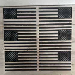 USA Flag Decals 5.5 Inches