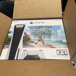 PS5 Horizon version.  New , Never Opened