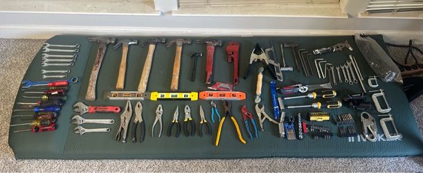 Large Tool Lot – 70+ Pieces – Hand & Mechanic Tools