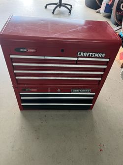 Craftsman tool box