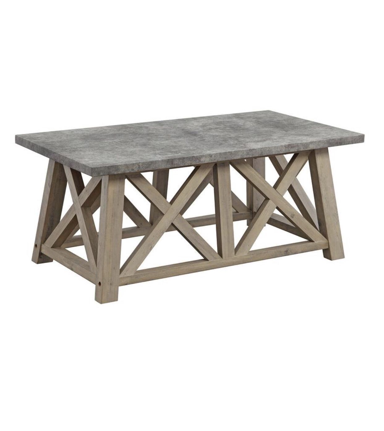 Farmhouse coffee table - Rustic grey