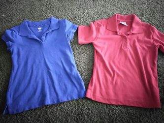 Girls uniform shirts