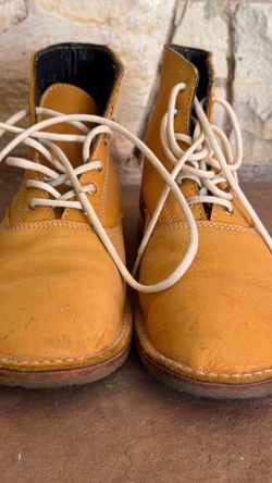 Leather boots