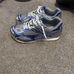 Bottega Veneta Orbit Sneakers Silver Blue