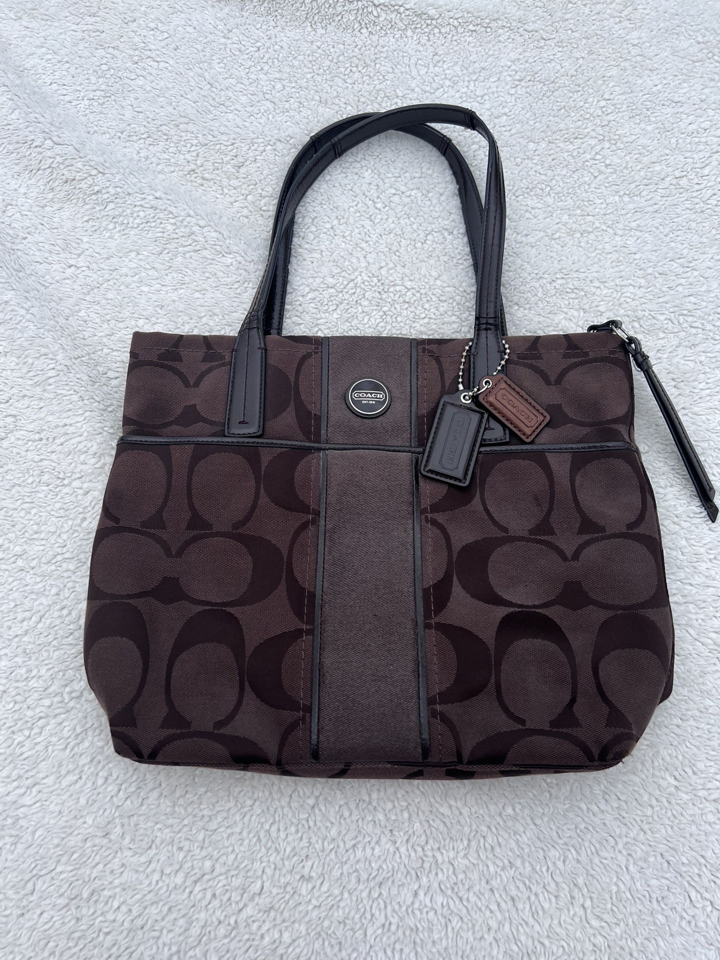 Coach Chocolate Brown Bag