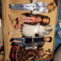 Barbie Dolls Genie Bratz For $30. Each Ballerina Barbie Doll $15. And Up Depending Which One 