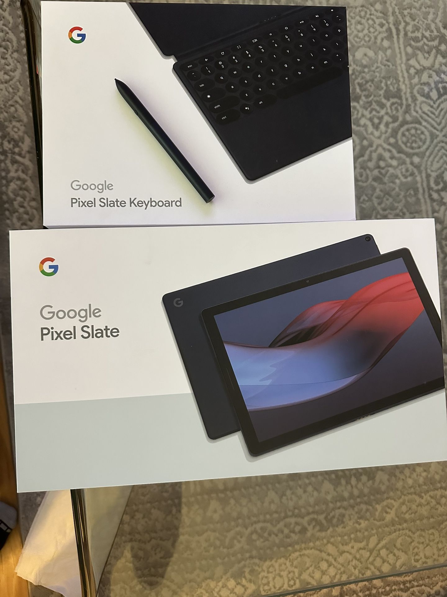 Google Pixel Slate Bundle Tablet – i7 / 16GB RAM / 256GB SSD + Keyboard + Pen (Excellent/New Condition)