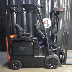 2023 Doosan BC25S-7 With 2023 Battery, 4300 LB, 3-Stage Mast 189”, Electric Sit-down Forklift