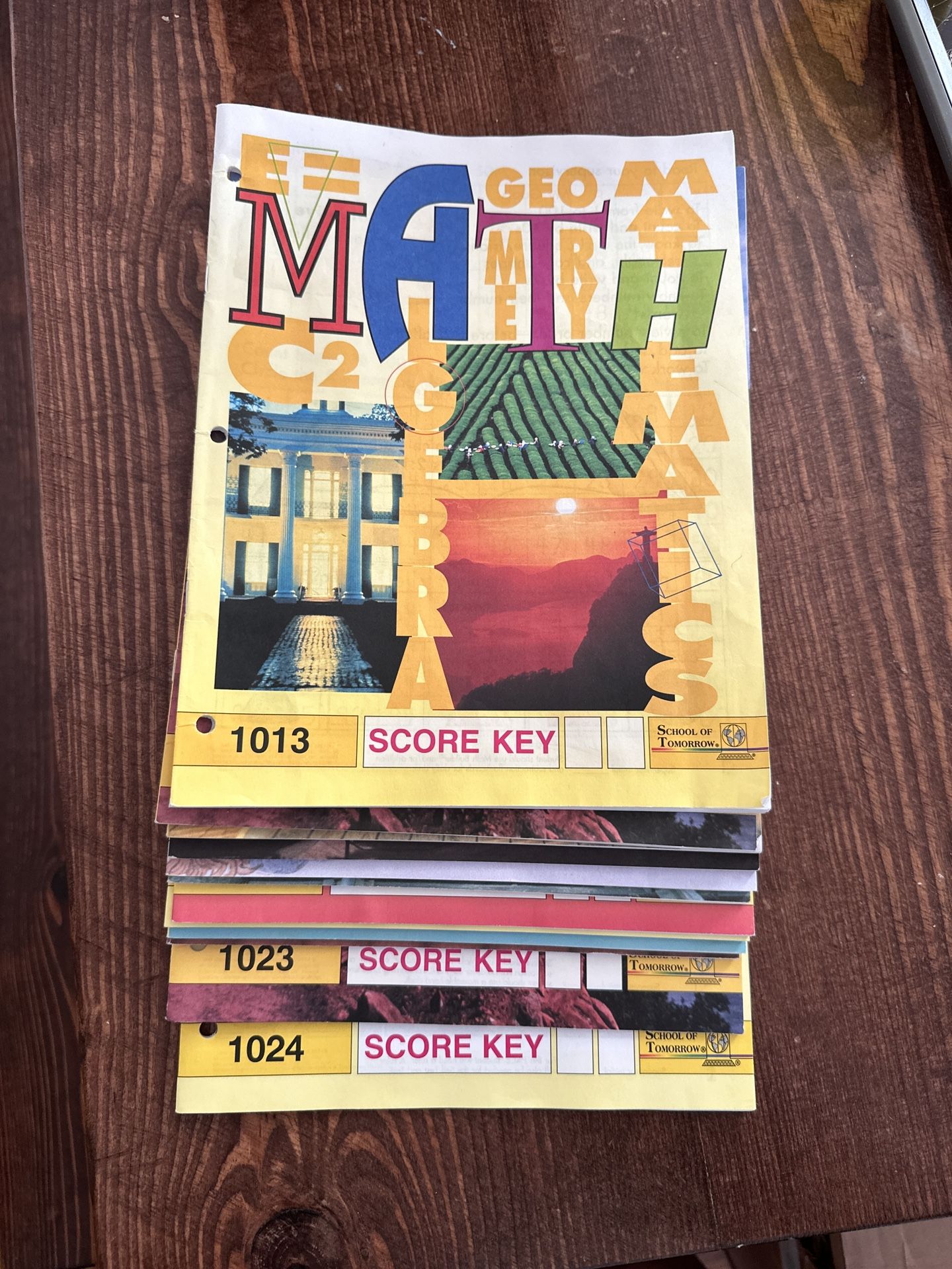 ACE PACE Math Homeschool Curriculum Books