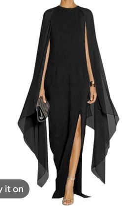 Size black bat wings Macy dress
