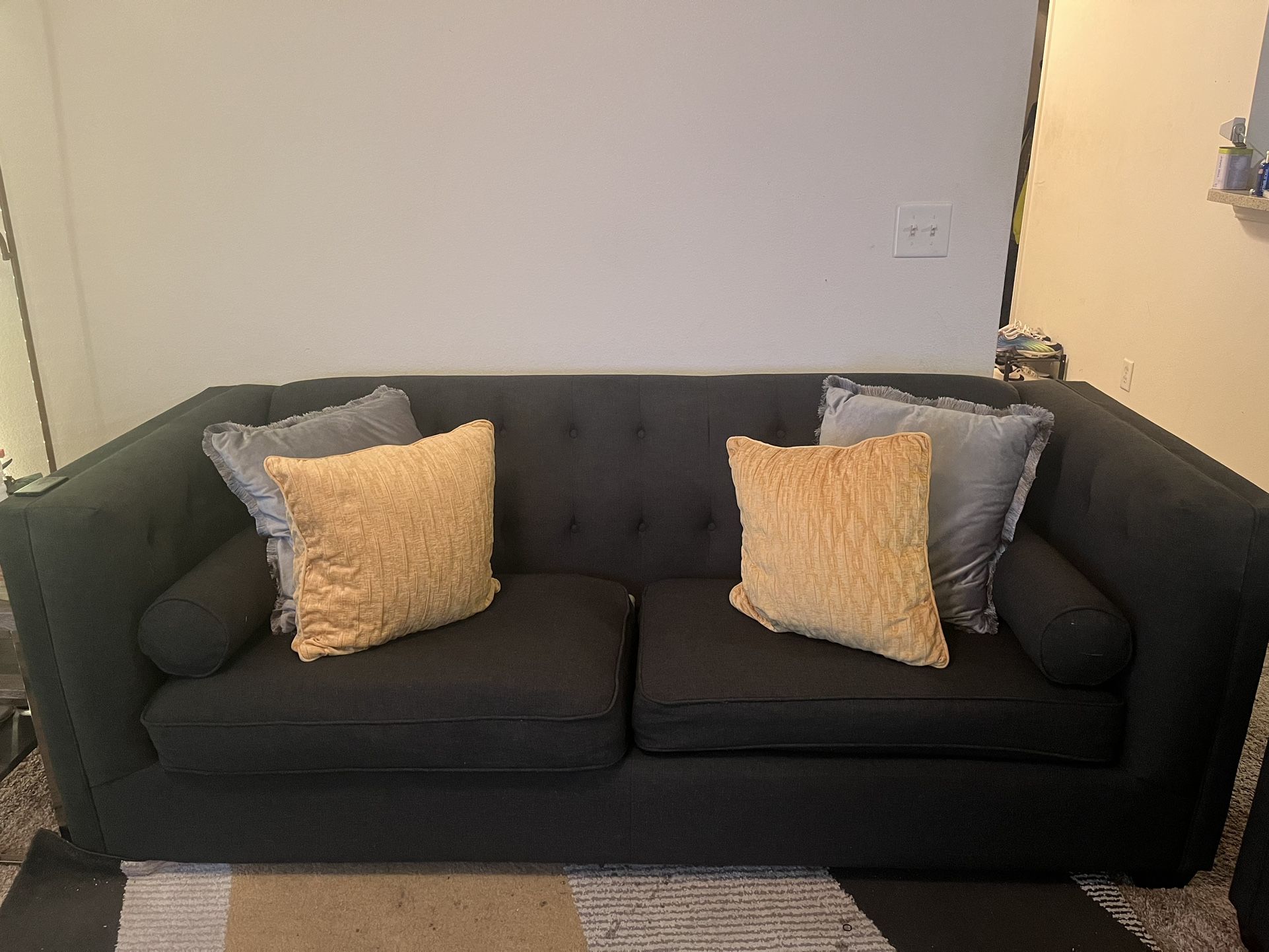 Sofa and Loveseat Set