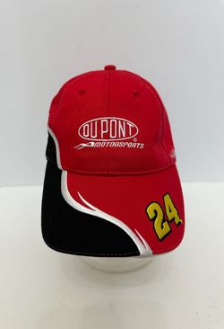 Vintage #24 Jeff Gordon Dupont Motorsports Hendricks NASCAR Embroidered Strapback Cap