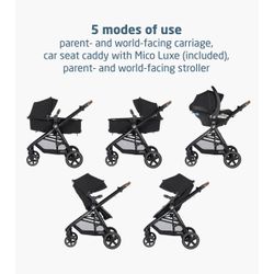 Maxi Cosi Zelia Luxe Travel System, Bassinet, Stroller, Car Seat, Car Seat Base, Baby Stuff, Swing, Walker, Play Pen, Baby Toys, Baby Shoes