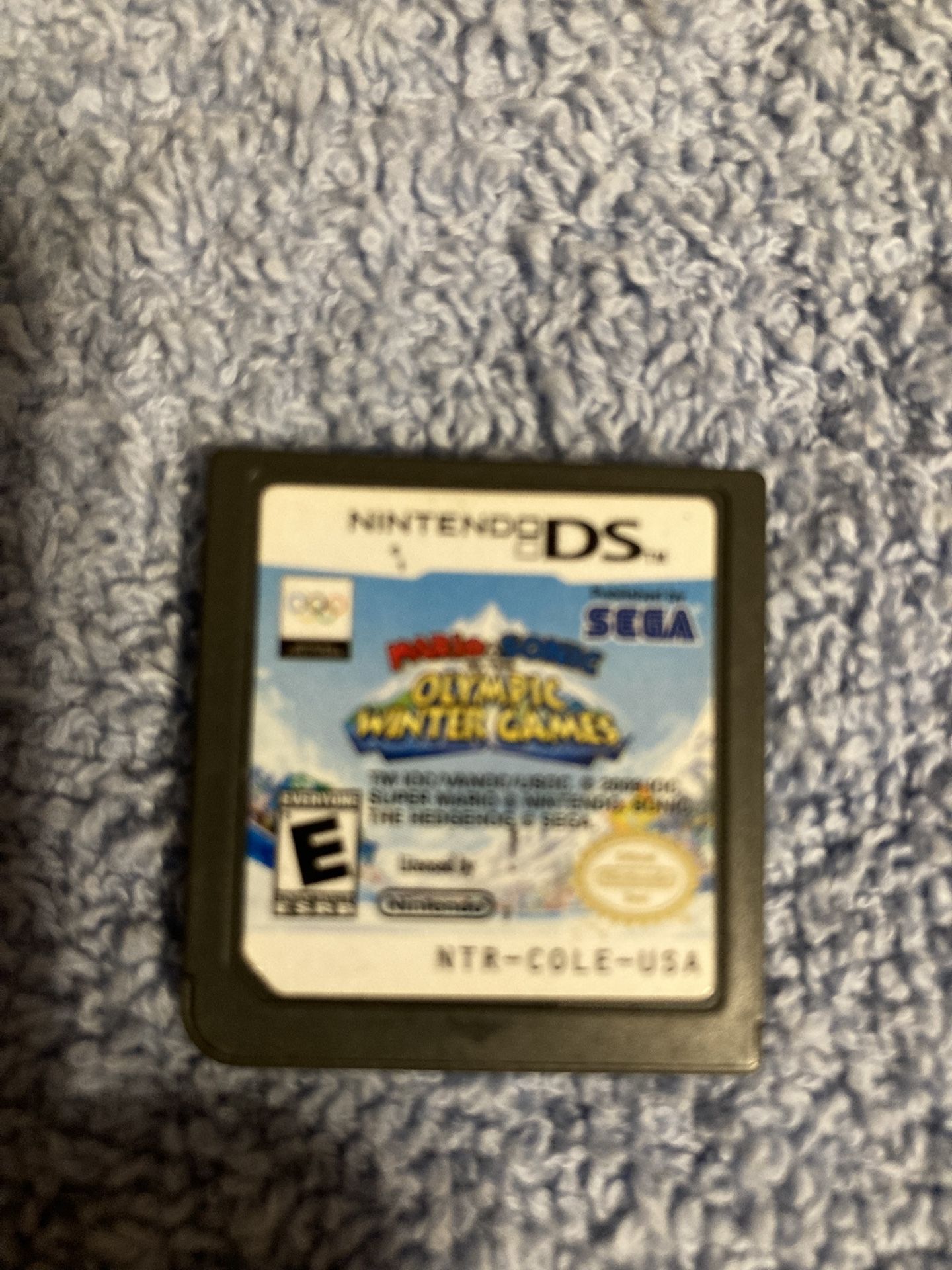 Mario And Sonic At The Winter Olympics Games For The Nintendo DS Please Read Description