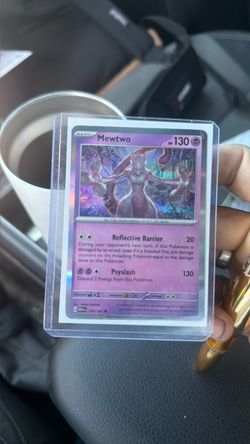 Mewtwo Holo Pokémon Card 150/165