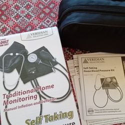 New Self Taking Blood Pressure Home Kit 