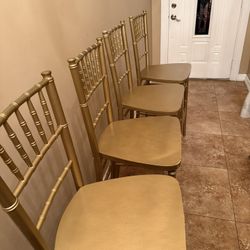 BAR CHAIRS SET OF 4.  