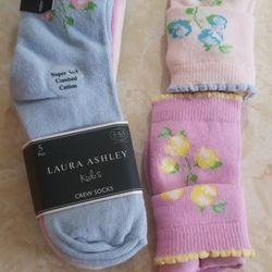Little Girls Crew Socks
